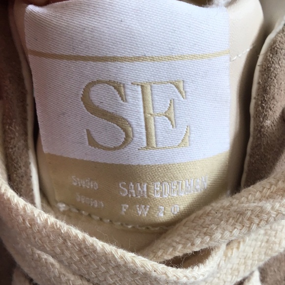 Sam Edelman Brown/Tan Aubrie Sneakers US 7 - Picture 3 of 9